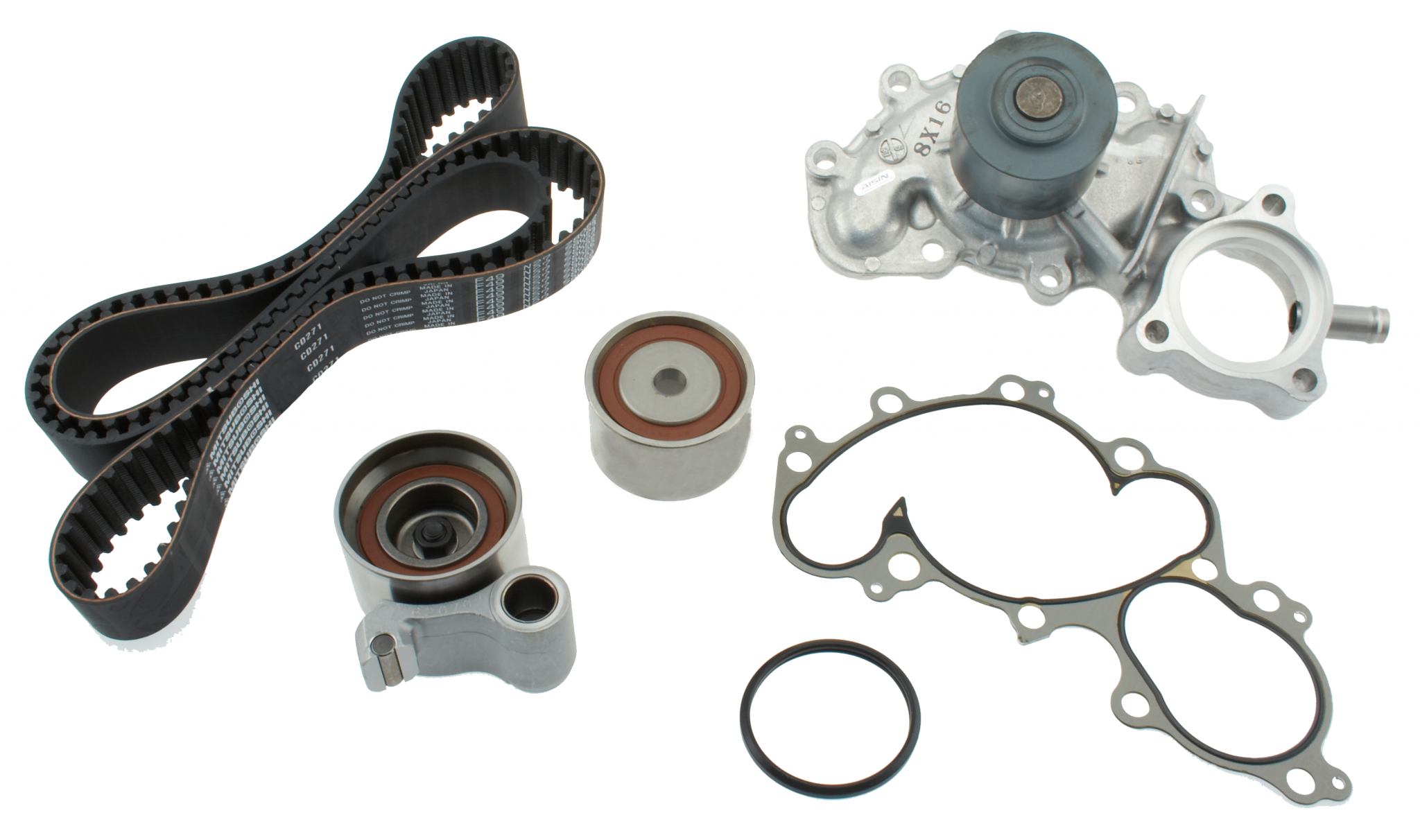 Timing Belt Kit With Water Pump - AISIN Spec - For 1995-2004 Lexus / Toyota Avalon Solara 3.0L 1MZ-FE - Mizumo Auto MA-9761232572