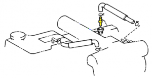 2RZ 2.4L 3RZ 2.7L PCV Valve Genuine 1999-2004 4Runner, Tacoma - Yota1