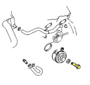 _ 5VZ 3.4L Oil Cooler Union Bolt Genuine