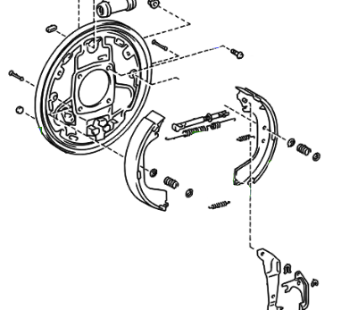 47550-60120 Rear Left Wheel Cylinder Genuine 1980-1998 pic2