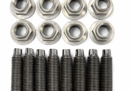 Exhaust Hardware Kit 8 Exhaust Studs & 8 Nuts Genuine