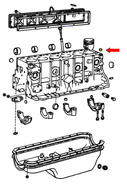 F 3 9L 2F 4 2L 3F 4 0L Head Alignment Dowel Genuine 1969 1993 Yota1 
