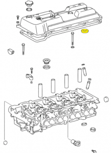 _ 2RZ 2.4L 3RZ 2.7L Spark Plug Seal Genuine 1993-2000