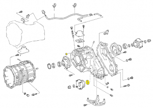 _ 1GR 4.0L Transfer Case Output Seal Genuine 2007-2021