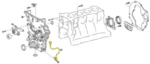 _ 2TR 2.7L Crank Position Sensor Genuine 2005-2022