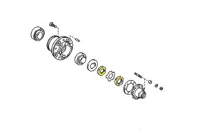 _ Genuine Toyota Front Axle Nut – 1975–2005