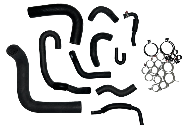 3VZ 3.0L Complete Coolant Hose Kit Genuine 88-95 (NO REAR HEAT) - Yota1 ...