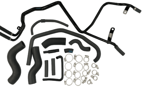 1FZ 4.5L Complete Coolant Hose Kit 93-97 (WITH REAR HEAT)