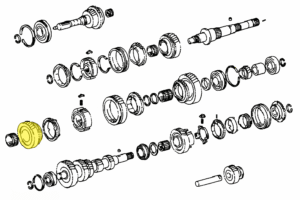 _ R151 2nd Gear Early With 1 Piece Ring