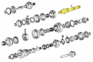 _ R150 Main Shaft 4x4 Genuine