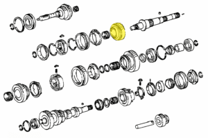_ R150 3rd Gear Sub-Assembly 8/85-9/04
