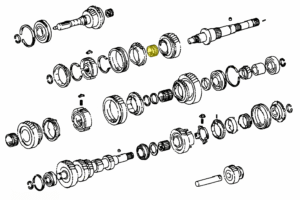 _ R-Series 3rd Gear Needle Roller Bearing Genuine