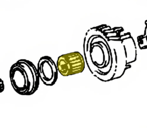 _ R-Series 5th Gear Needle Bearing for threaded counter shaft (28mm) 4/94 and older