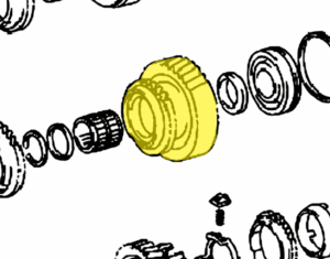 _ R151/R155 1st Gear Sub-Assembly Genuine
