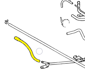 _ 5VZ 3.4L 3RZ 2.7L Idle Up Hose NO. 3 Genuine 1998-2002