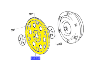 _ 3VZ 3.0L 5VZ 3.4L Flex Plate for Auto Trans Genuine 1988-2005