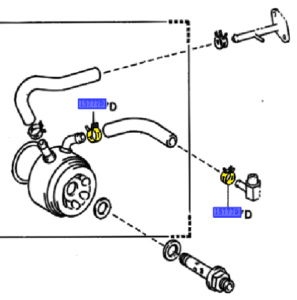 _ Genuine Hose Clamp 1989-1995