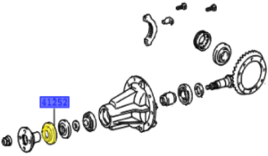 _ Genuine Toyota Differential Deflector 1978-2004