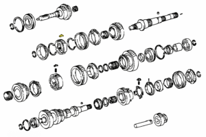 _ R-Series Synchro Key For 3-4 Hub Genuine