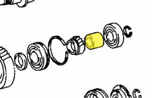 _ Spacer Between 5th Gear and Rear Output Bearing on Output Shaft 1/95-8/2015