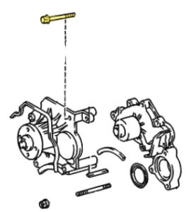 _ Genuine Washer Based Hexagonal Bolt For Water Pump