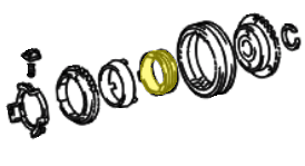 _ Reverse Synchronizer Pull Ring Genuine 94-05