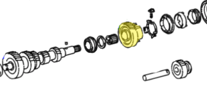 _ R-Series 5th Gear Counter Shaft Genuine 94-05