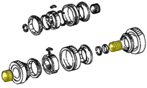 _ W-Series Needle Roller Bearing 1st-2nd Gear Genuine 85-Present
