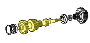 _ G52 Cluster Gear Counter Shaft 84-89