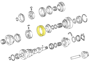 _ R-Series Tacoma Reverse Gear Genuine 12-18