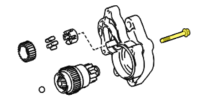 _ Starter Fastening Bolt Genuine 93-11