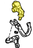 _ R-Series Reverse Shift Fork Genuine 94-14
