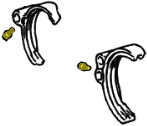 _ R-Series Bolt For Shift Fork Set Genuine 85-25