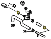 _ Toyota Heater Clamp Genuine 87-04