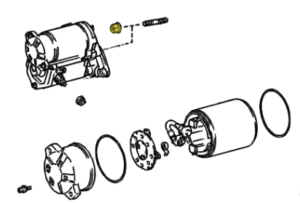 _ Multi-Use Nut Genuine 74-04